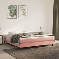 Thumbnail for Taschenfederkernmatratze Rosa 180x200x20 cm Samt