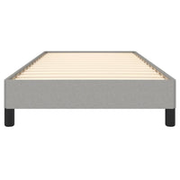 Thumbnail for Bettgestell Hellgrau 100x200 cm Stoff