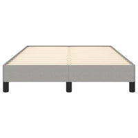 Thumbnail for Bettgestell Hellgrau 120x200 cm Stoff