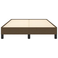 Thumbnail for Bettgestell Dunkelbraun 120x200 cm Stoff