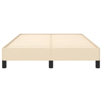 Thumbnail for Bettgestell Creme 120x200 cm Stoff