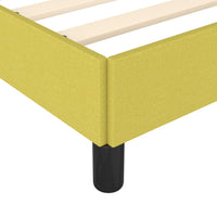 Thumbnail for Bettgestell Grün 200x200 cm Stoff