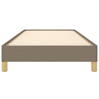 Thumbnail for Bettgestell Taupe 80x200 cm Stoff