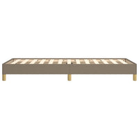 Thumbnail for Bettgestell Taupe 90x190 cm Stoff