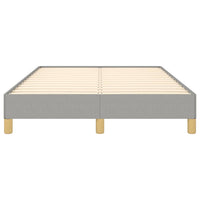 Thumbnail for Bettgestell Hellgrau 120x200 cm Stoff