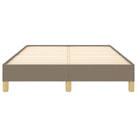 Thumbnail for Bettgestell Taupe 120x200 cm Stoff