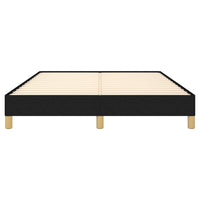 Thumbnail for Bettgestell ohne Matratze Schwarz 140x190 cm Stoff