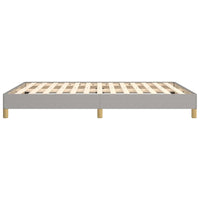 Thumbnail for Bettgestell ohne Matratze Hellgrau 140x200 cm Stoff