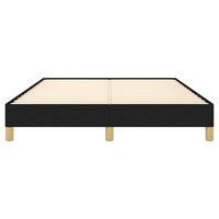 Thumbnail for Bettgestell ohne Matratze Schwarz 140x200 cm Stoff