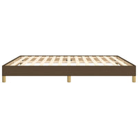 Thumbnail for Bettgestell ohne Matratze Dunkelbraun 180x200 cm Stoff