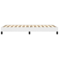 Thumbnail for Bettgestell Weiß 80x200 cm Kunstleder