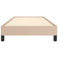 Thumbnail for Bettgestell Cappuccino-Braun 80x200 cm Kunstleder