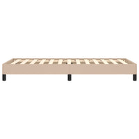 Thumbnail for Bettgestell Cappuccino-Braun 80x200 cm Kunstleder