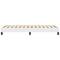 Thumbnail for Bettgestell Weiß 90x190 cm Kunstleder