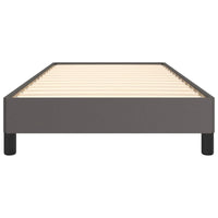 Thumbnail for Bettgestell Grau 90x190 cm Kunstleder