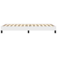 Thumbnail for Bettgestell Weiß 100x200 cm Kunstleder