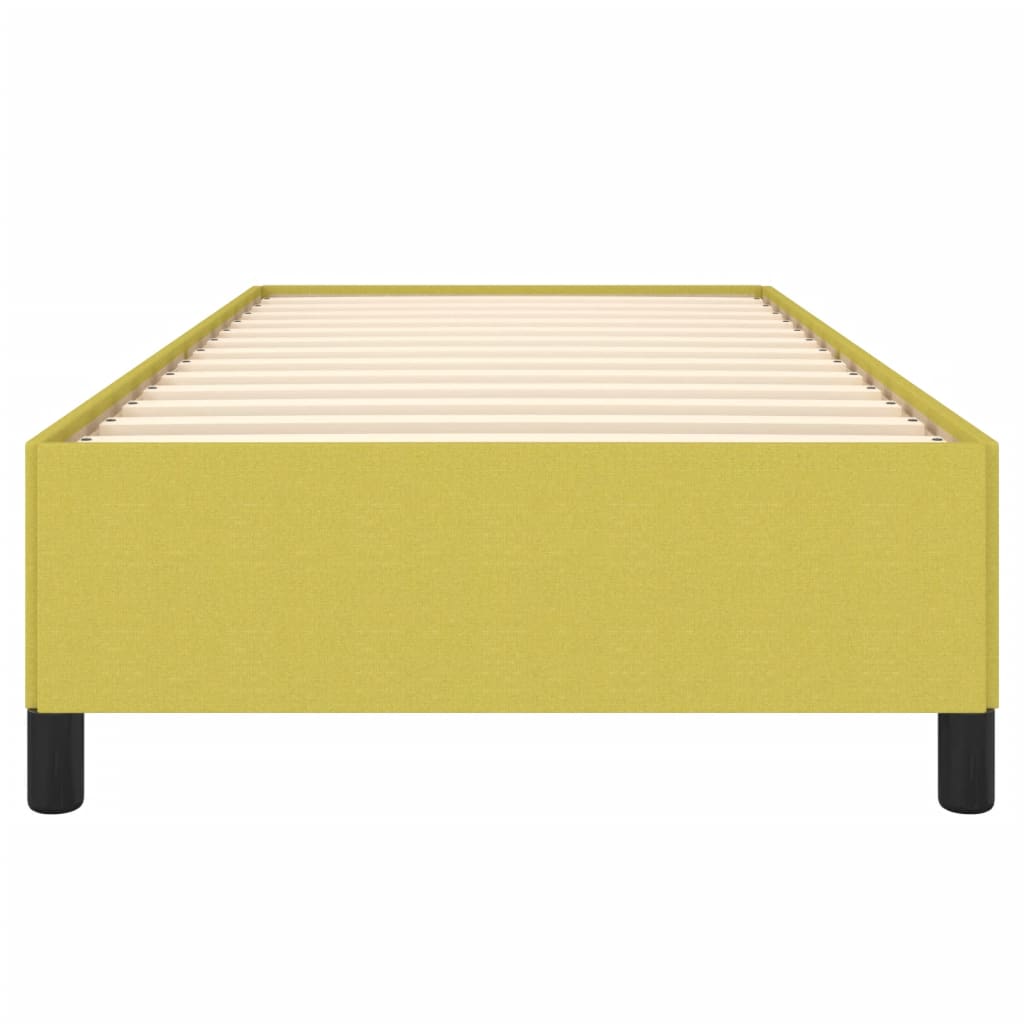 Bettgestell Grün 80x200 cm Stoff