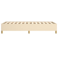 Thumbnail for Bettgestell Creme 90x190 cm Stoff