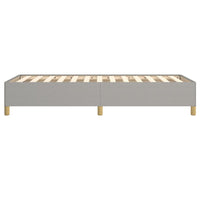 Thumbnail for Bettgestell Hellgrau 100x200 cm Stoff
