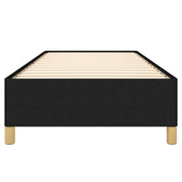 Thumbnail for Bettgestell Schwarz 100x200 cm Stoff