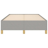 Thumbnail for Bettgestell Hellgrau 120x200 cm Stoff