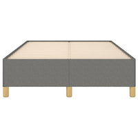 Thumbnail for Bettgestell Dunkelgrau 120x200 cm Stoff