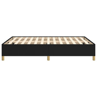 Thumbnail for Bettgestell ohne Matratze Schwarz 140x200 cm Stoff