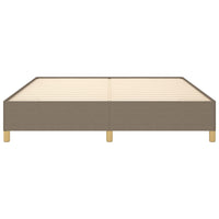 Thumbnail for Bettgestell ohne Matratze Taupe 160x200 cm Stoff