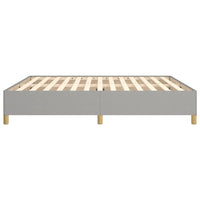 Thumbnail for Bettgestell ohne Matratze Hellgrau 180x200 cm Stoff