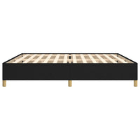Thumbnail for Bettgestell ohne Matratze Schwarz 200x200 cm Stoff