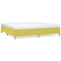 Thumbnail for Bettgestell Grün 200x200 cm Stoff
