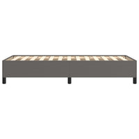 Thumbnail for Bettgestell Grau 80x200 cm Kunstleder