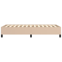 Thumbnail for Bettgestell Cappuccino-Braun 80x200 cm Kunstleder