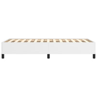 Thumbnail for Bettgestell Weiß 100x200 cm Kunstleder