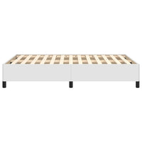 Thumbnail for Bettgestell Weiß 120x200 cm Kunstleder
