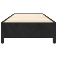 Thumbnail for Bettgestell Schwarz 90x190 cm Samt