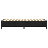 Thumbnail for Bettgestell Schwarz 100x200 cm Samt
