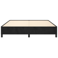 Thumbnail for Bettgestell Schwarz 180×200 cm Samt