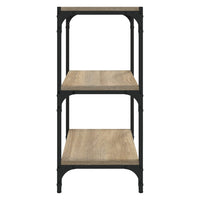 Thumbnail for Bücherregal Sonoma-Eiche 40x33x70,5 cm Holzwerkstoff und Stahl