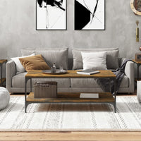 Thumbnail for Couchtisch Räuchereiche 100x50x40 cm Holzwerkstoff