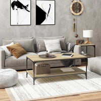 Thumbnail for Couchtisch Sonoma-Eiche 80x50x40 cm Holzwerkstoff