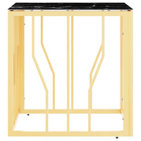Thumbnail for Couchtisch Golden 50x50x50 cm Edelstahl und Glas