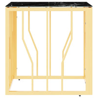 Thumbnail for Couchtisch Golden 50x50x50 cm Edelstahl und Glas