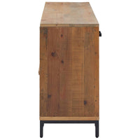 Thumbnail for Sideboard Braun 110x35x70 cm Massivholz Kiefer