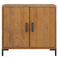 Thumbnail for Sideboard Braun 75x35x70 cm Massivholz Kiefer