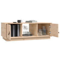 Thumbnail for vidaXL Couchtisch 100x50x35 cm Massivholz Kiefer