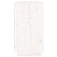 Thumbnail for Sideboard Weiß 100x40x75 cm Massivholz Kiefer