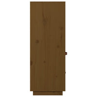 Thumbnail for Highboard Honigbraun 67x40x108,5 cm Massivholz Kiefer