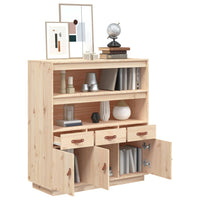 Thumbnail for Highboard 100x40x108,5 cm Massivholz Kiefer