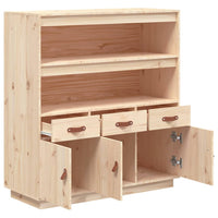 Thumbnail for Highboard 100x40x108,5 cm Massivholz Kiefer